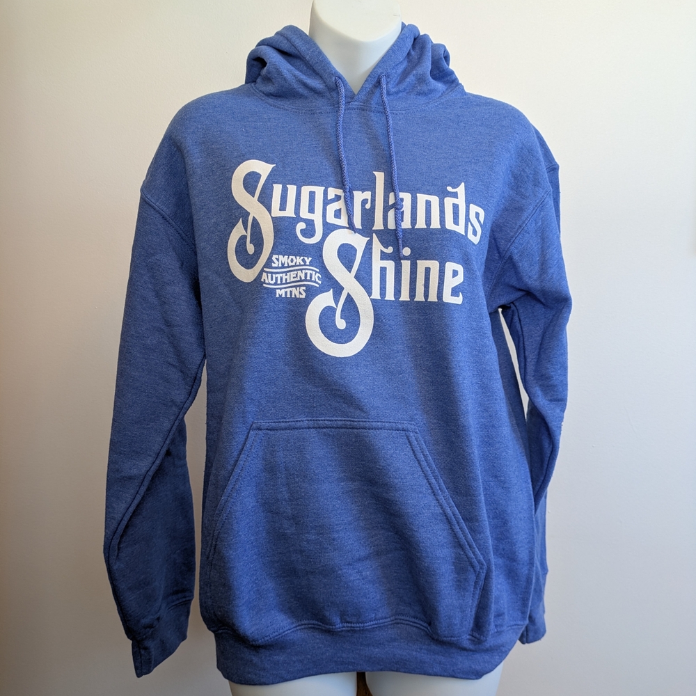 Gildan Blue Sugarlands Shine Hoodie Unisex Sz Small